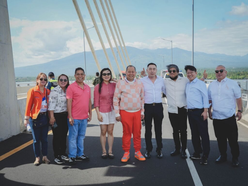 Henry S. Oaminal and Korean investors visit the Panguil Bay Bridge as part of their three-day exploratory tour of Misamis Occidental. The visit showcases key infrastructure developments and highlights the province's growing potential for investment, tourism, and regional connectivity.