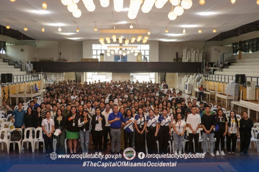 OFOP scholars gather at the AMOSACC in Oroquieta City, as the Provincial Government of Misamis Occidental provides educational assistance during the March payout.