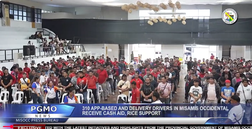 310 App-Based and Delivery Drivers in Misamis Occidental Receive Cash Aid and Rice Support screenshot 2026 08 23 222442