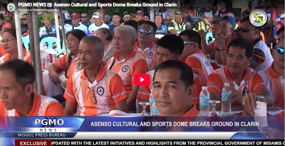 PGMO NEWS📰 Asenso Cultural and Sports Dome Breaks Ground in Clarin screenshot 2026 08 25 135354