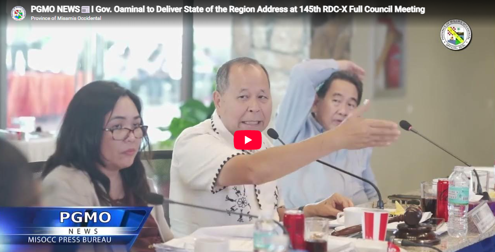 PGMO NEWS📰I Gov. Oaminal to Deliver State of the Region Address at 145th RDC-X Full Council Meeting screenshot 2026 08 25 154224