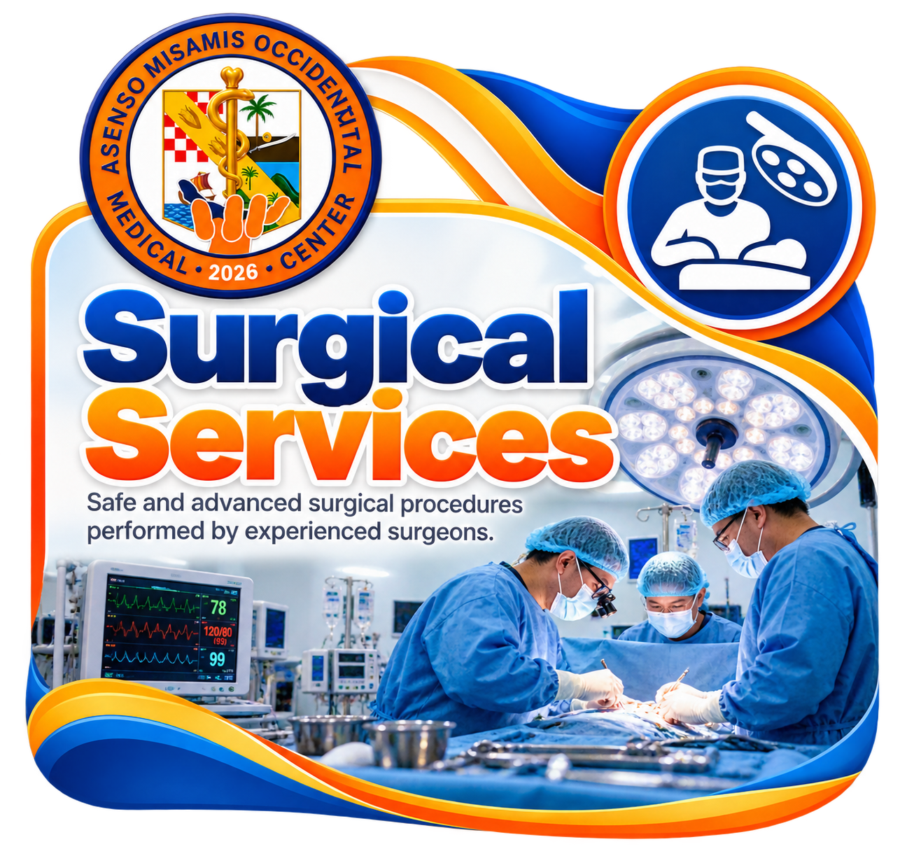 surgical services medical banner