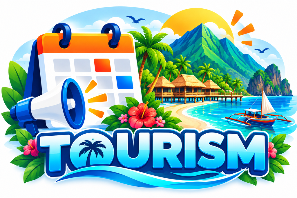tropical tourism adventure banner